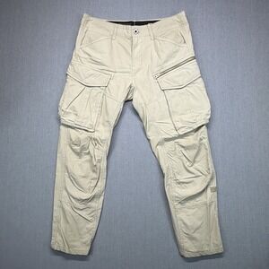 G-Star RAW Rovic Zip 3D Tapered Cargo Pants Men's 33x36 (Fits 34x28)